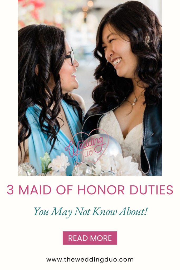 3 Maid of Honor Duties You May Not Know About