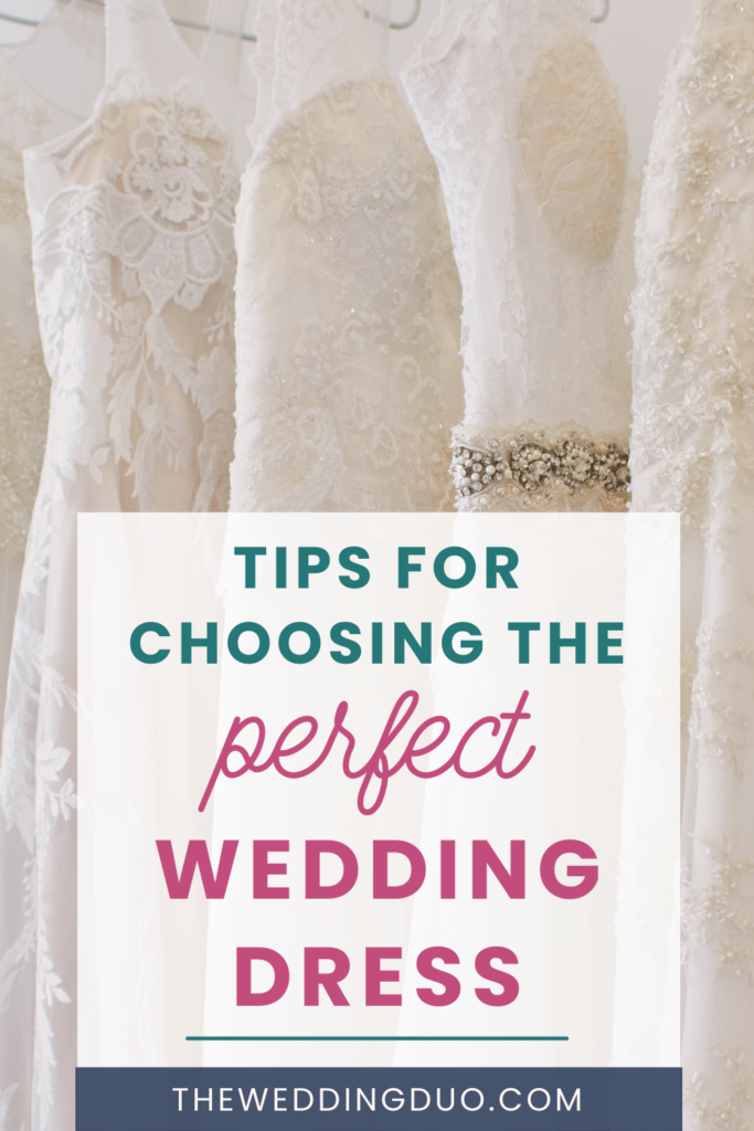 We are sharing our top tips for choosing your perfect wedding dress.
