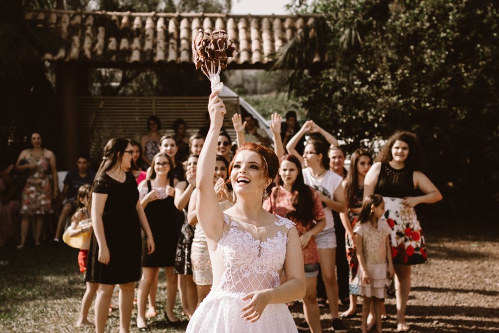 Bouquet and Garter Toss. Top 5 Wedding Traditions that Get the Most Debate! Love ‘em or Hate ‘em?