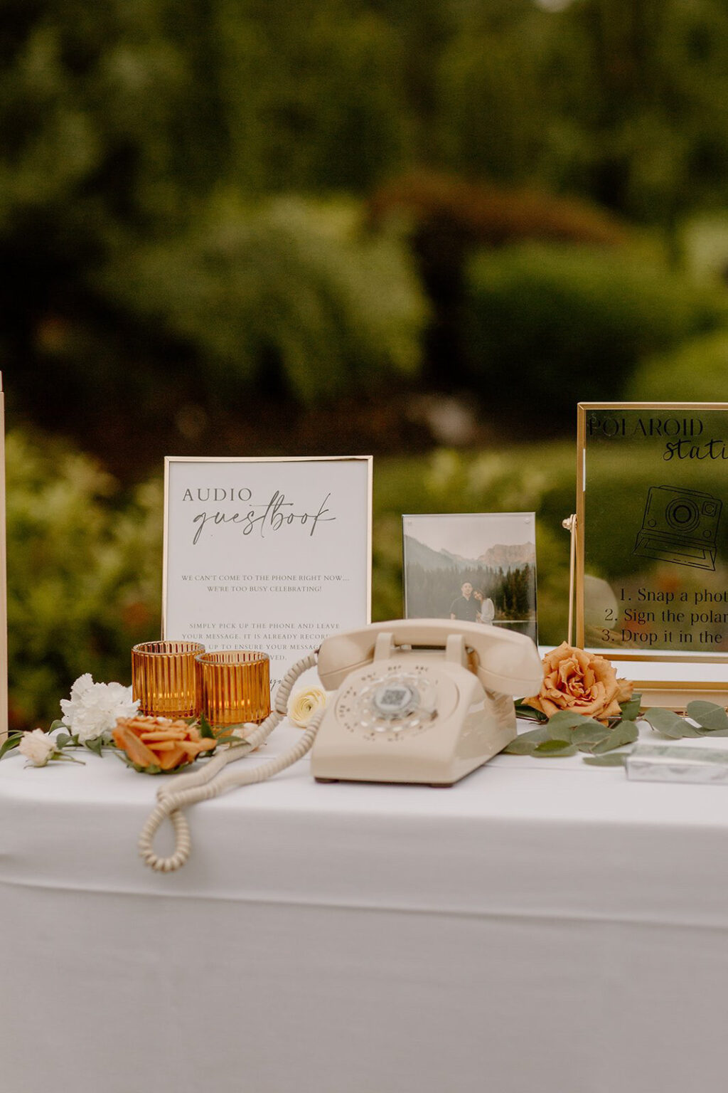 The Timeless Charm of an Audio Guest Book The Wedding Duo